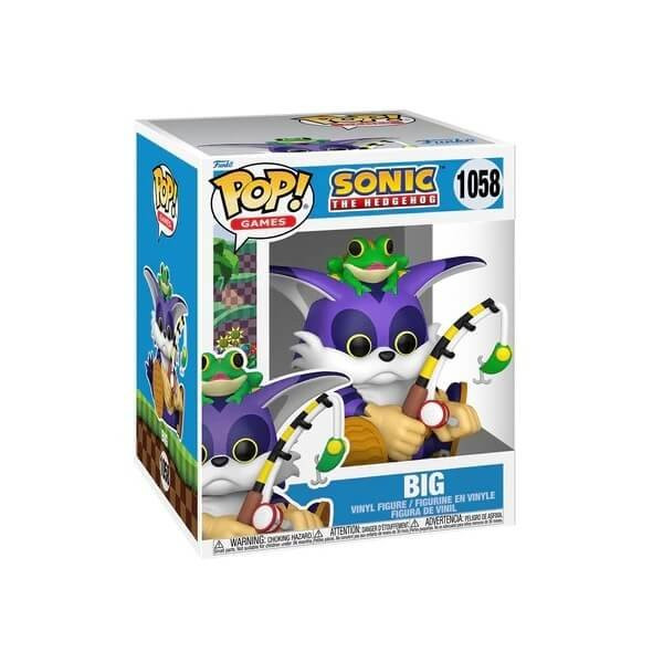 Funko POP Games Sonic the Hedgehog - Big 1058 Super-sized Vinyl Figure