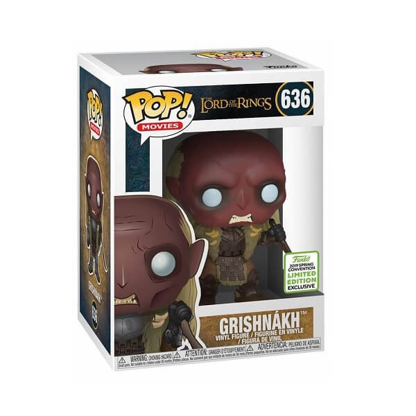 Funko POP Movies The Lord of the Rings - Grishnakh 636 Vinyl Figure 2019 Spring Convention Exclusive