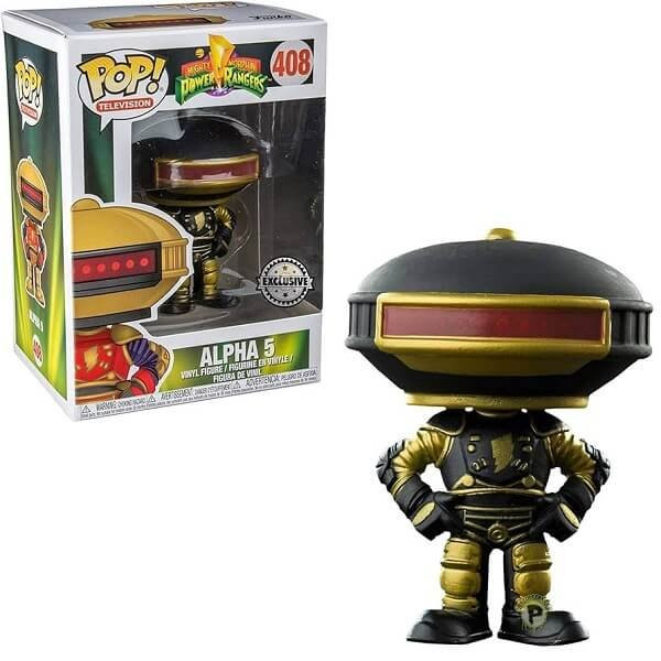 Funko POP Television Power Rangers - Alpha 5 408 Vinyl Figure Special Edition
