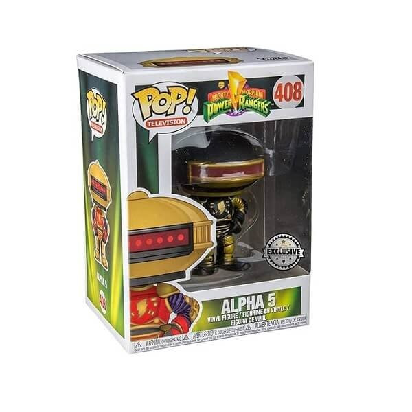 Funko POP Television Power Rangers - Alpha 5 408 Vinyl Figure Special Edition
