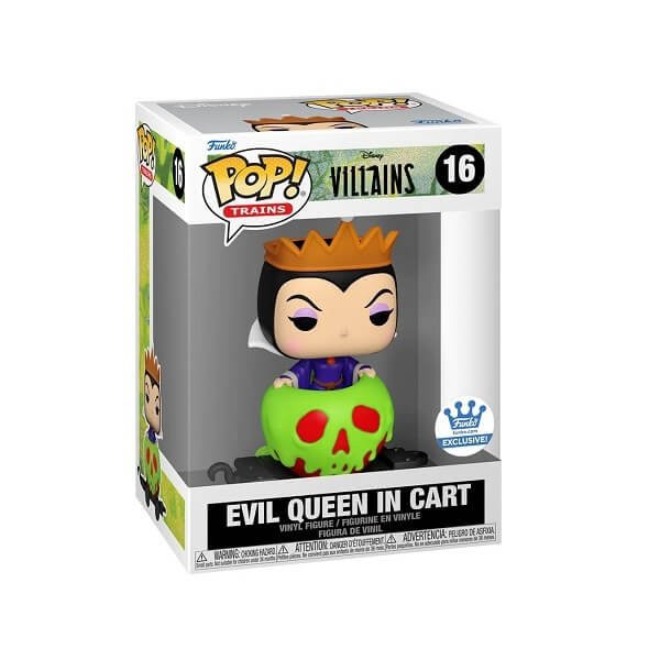 Funko POP Trains Disney Villains - Evil Queen 16 Vinyl Figure Funko Shop Exclusive 