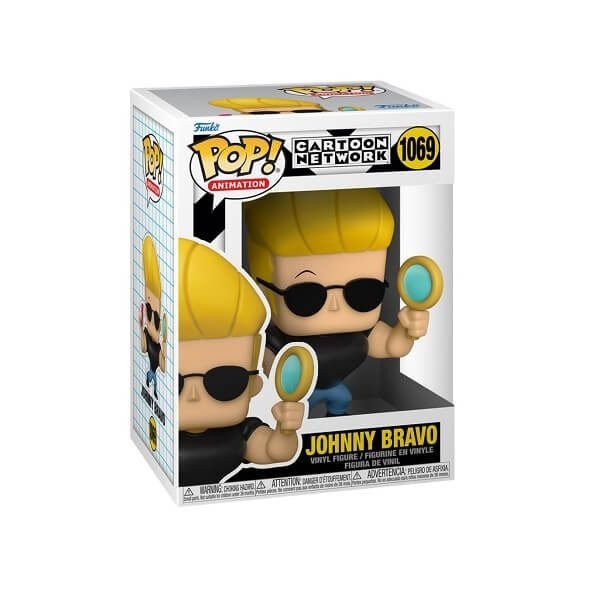 Funko POP Animation Cartoon Network Johnny Bravo - Johnny Bravo 1069 Vinyl Figure