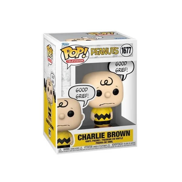 Funko POP Television Peanuts - Charlie Brown 1677 Vinyl Figure 