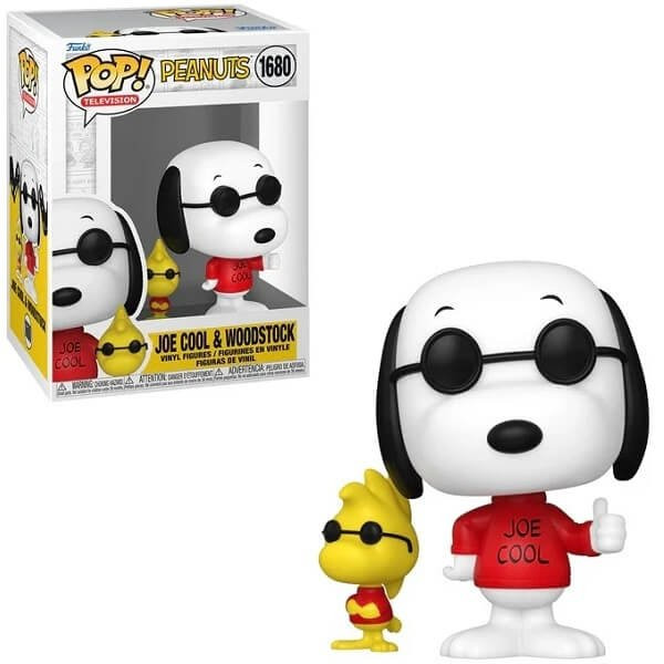 Funko POP Television Peanuts - Joe Cool & Woodstock 1680 Vinyl Figure