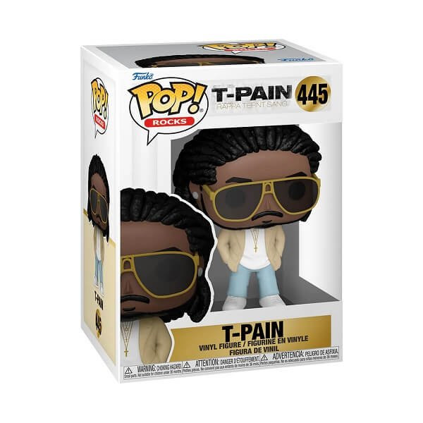 Funko POP Rocks T-Pain - T-Pain 445 Vinyl Figure