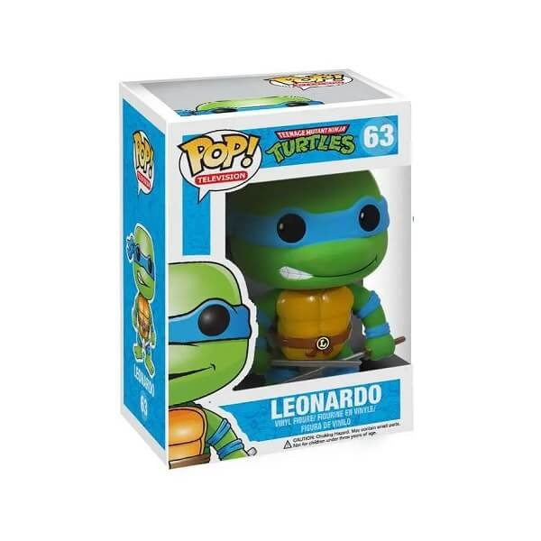 Funko POP Television Teenage Mutant Ninja Turtles - Leonardo 63 Vinyl Figure 