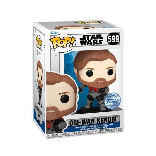 Funko POP Star Wars - Obi-Wan Kenobi 599 Bobble-Head Special Edition
