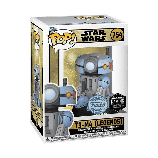 Funko POP Movies Star Wars - T3-M4 (Legends) 754 Bobble-Head Special Edition 