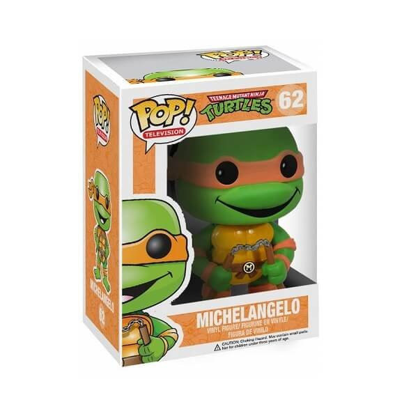 Funko POP Television Teenage Mutant Ninja Turtles - Michelangelo 62 Vinyl Figure