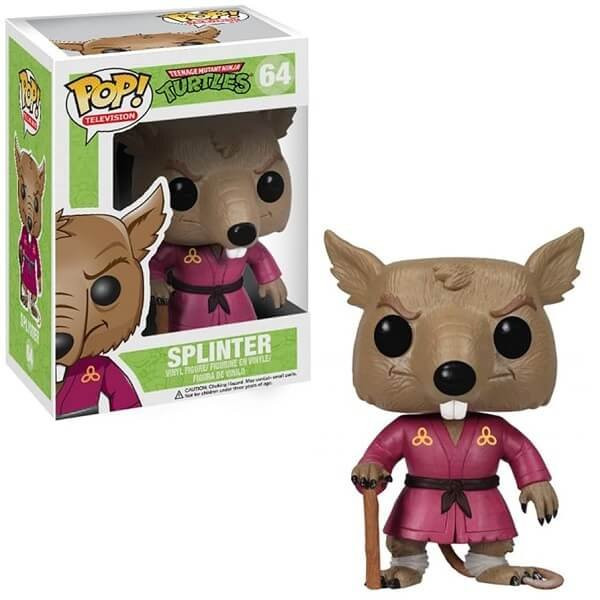 Funko POP Television Teenage Mutant Ninja Turtles - Splinter 64 Vinyl Figure