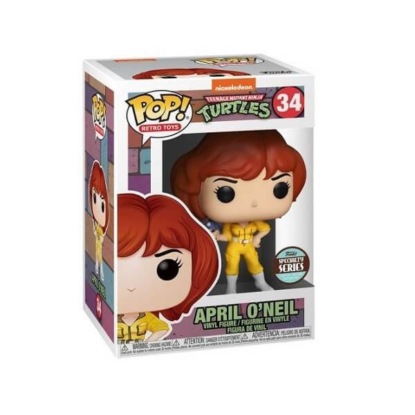 Funko POP Retro Toys Teenage Mutant Ninja Turtles - April O'Neil 34 Vinyl Figure Specialty Series