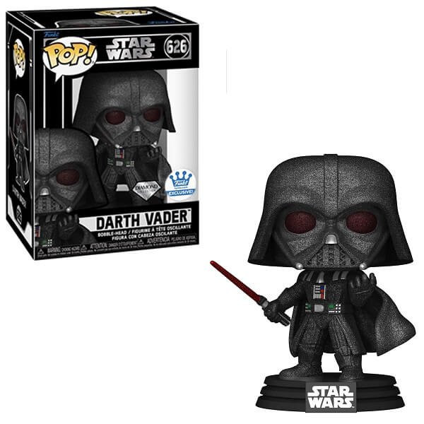 Funko POP Movies Star Wars - Darth Vader Diamond 626 Bobble-Head Funko Shop Exclusive