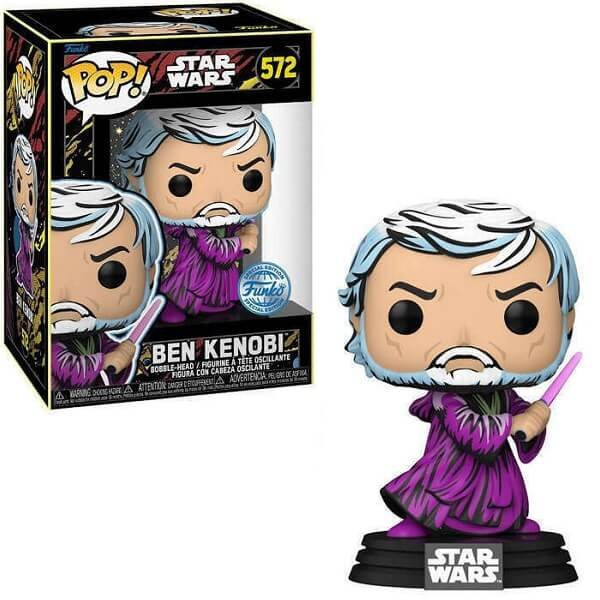 Funko POP Movies Star Wars - Ben Kenobi 572 Bobble-Head Special Edition