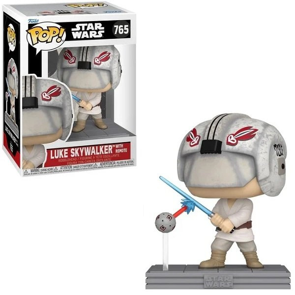 Funko POP Star Wars - Luke Skywalker with Remote 765 Bobble-Head