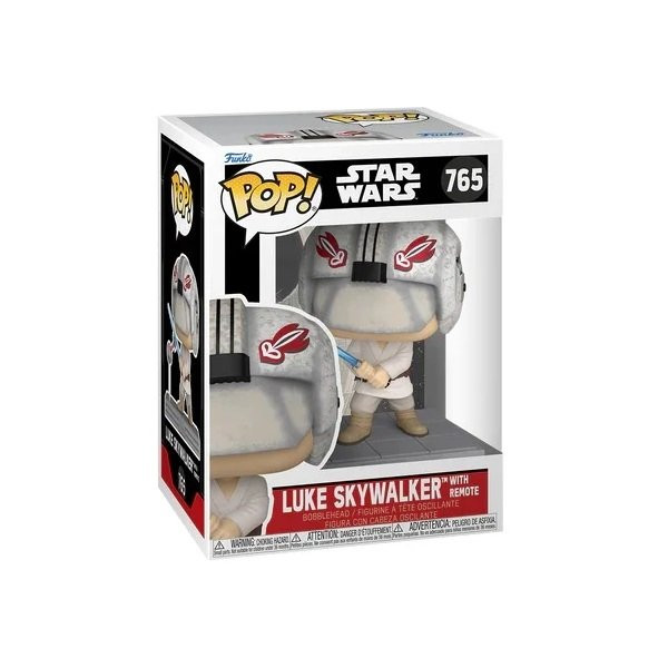 Funko POP Star Wars - Luke Skywalker with Remote 765 Bobble-Head