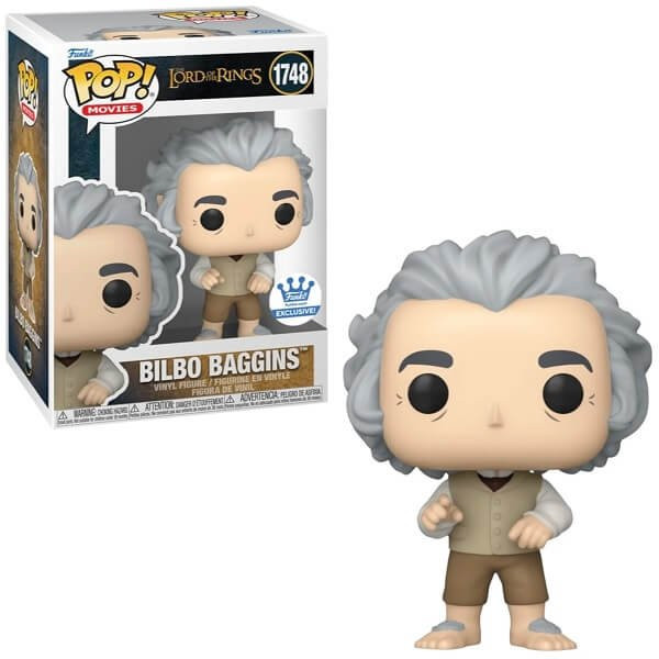 Funko POP Movies The Lord of the Rings - Bilbo Baggins 1748 Vinyl Figure Funko Shop Exclusive