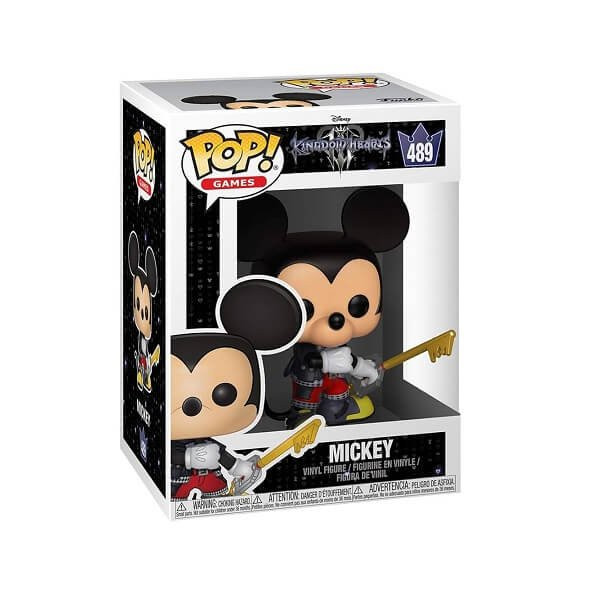 Funko POP Games Kingdom Hearts - Mickey 489 Vinyl Figure