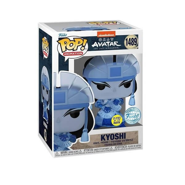 Funko POP Animation Avatar The Last Airbender - Kyoshi GitD 1489 Vinyl Figure Special Edition