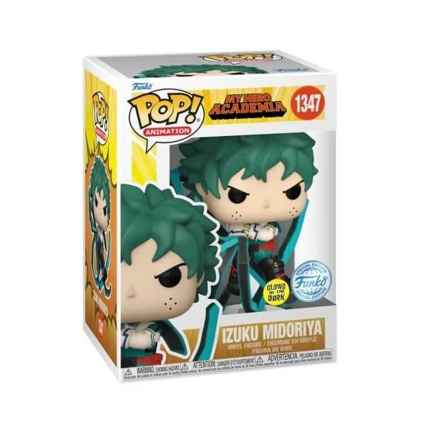 Funko POP Animation My Hero Academia - Izuku Midoriya GitD 1347 Vinyl Figure Special Edition