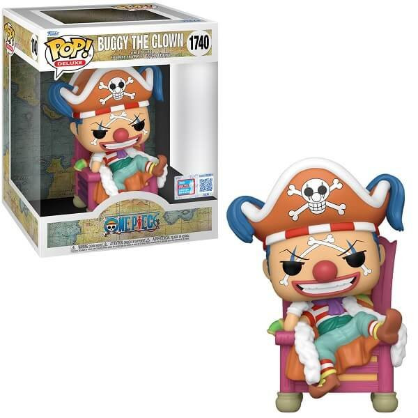 Funko POP Deluxe One Piece - Buggy The Clown 1620 Vinyl Figure 2024 Fall Convention Exclusive