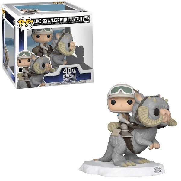 Funko POP Star Wars The Empire Strikes Back 40th Anniversary - Luke Skywalker with Tauntaun 366 Bobble-Head