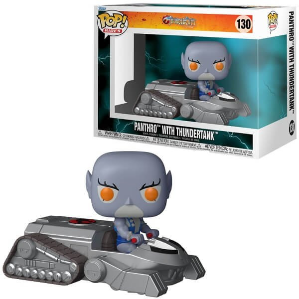 Funko POP Rides Thundercats - Panthro with Thundertank 130 Vinyl Figure