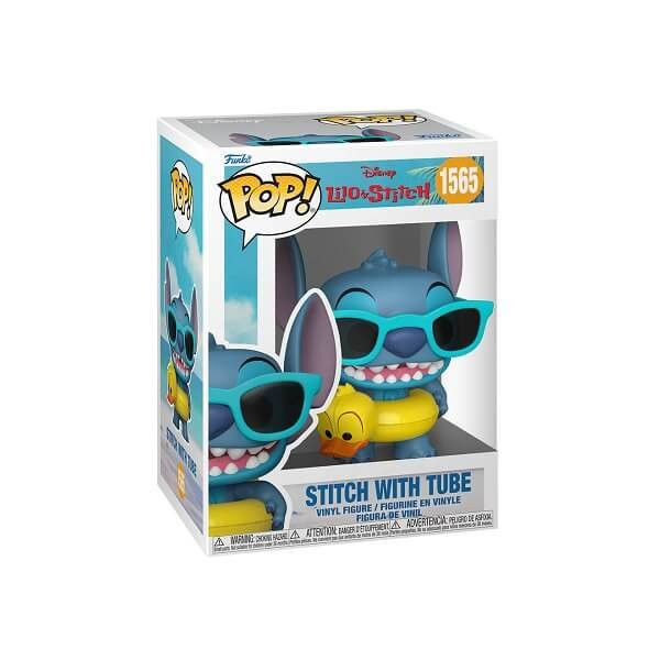 Funko Pop Disney Lilo & Stitch - Stitch with Tube 1565 Vinyl Figure 