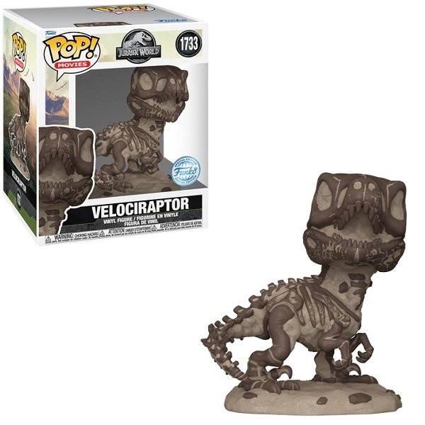 Funko POP Movies Jurassic World - Velociraptor 1733 Super-sized 6" Vinyl Figure Special Edition