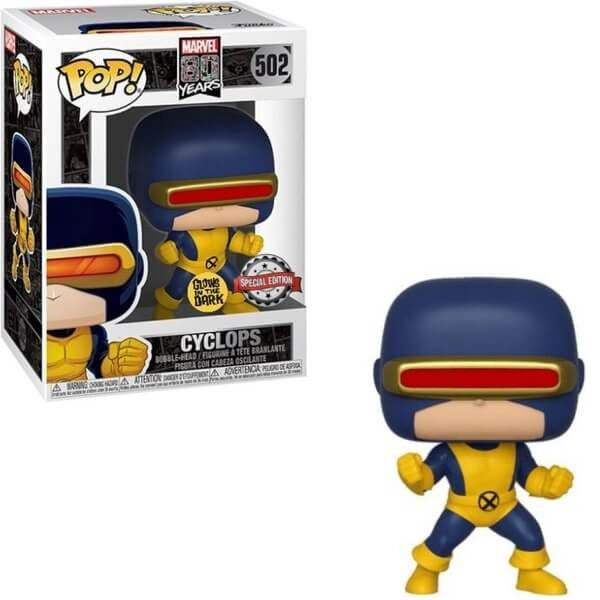 Funko POP Marvel - Cyclops GitD 502 Bobble-Head Special Edition