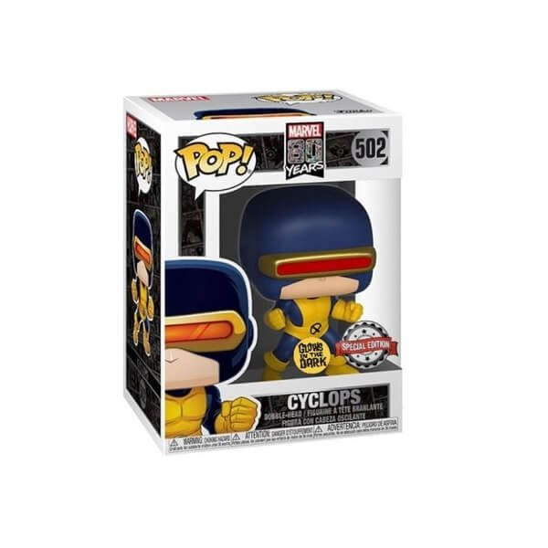 Funko POP Marvel - Cyclops GitD 502 Bobble-Head Special Edition