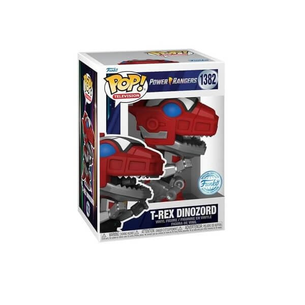 Funko POP Television Power Rangers - T-Rex Dinozord 1382 Vinyl Figure Special Edition