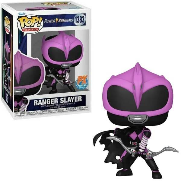 Funko POP Television Power Rangers - Ranger Slayer GitD 1383 Vinyl Figure PX Previews Exclusive