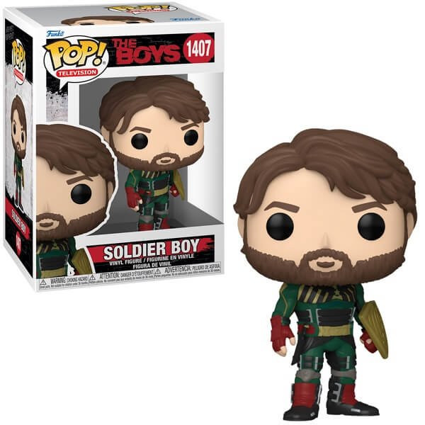 Funko POP Television The Boys - Soldier Boy 1407 Vinyl Figure