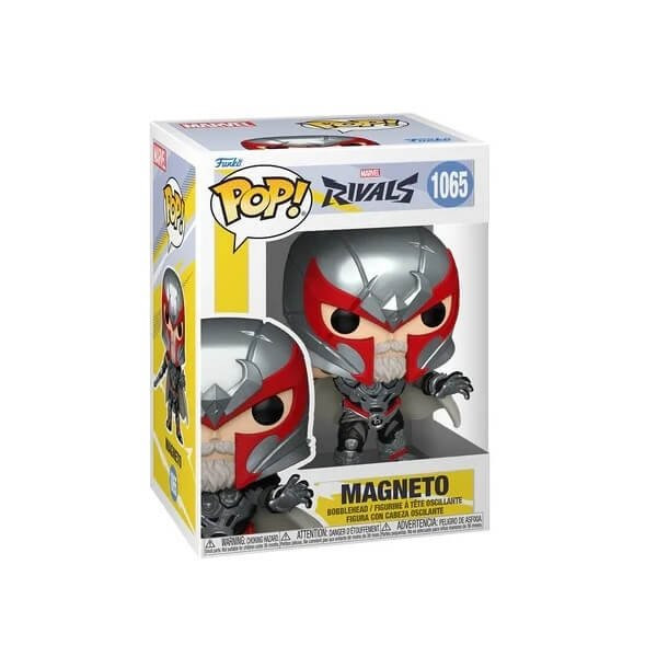 Funko POP Games Marvel Rivals - Magneto 1065 Vinyl Figure