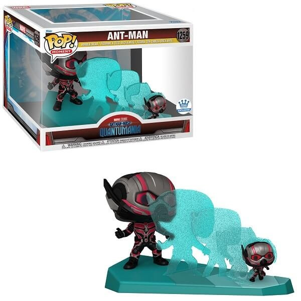Funko POP Moment Marvel Ant-Man and the Wasp: Quantumania - Ant-Man And Ant-Thony 1259 Bobble-Head Funko Shop Exclusive