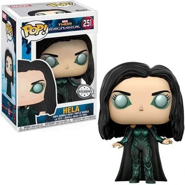 Funko POP Marvel Thor: Ragnarok - Hela 251 Bobble-Head Special Edition Exclusive
