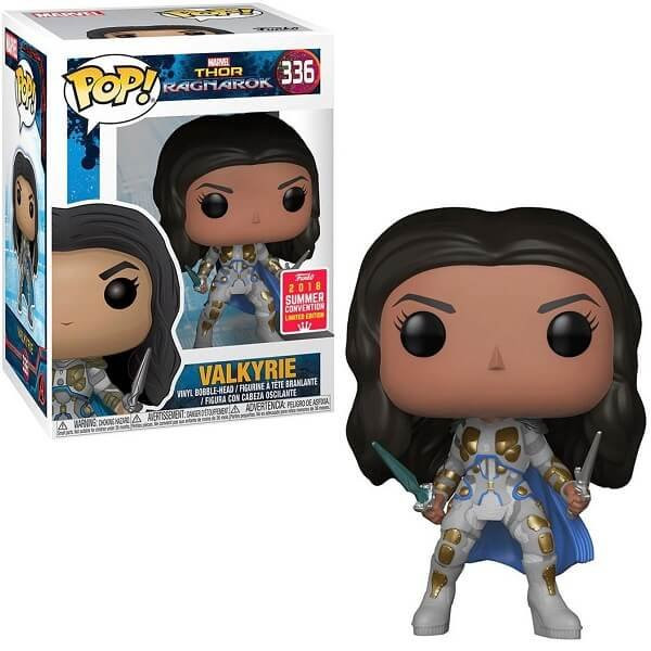 Funko POP Marvel Thor: Ragnarok - Valkyrie 336 Bobble-Head 2018 Summer Convention Exclusive