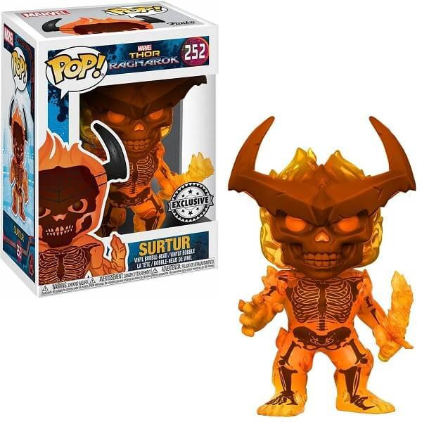 Funko POP Marvel Thor: Ragnarok - Surtur 252 Bobble-Head Special Edition Exclusive 