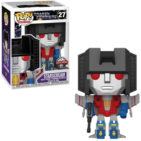 Funko POP Retro Toys Transformers - Starscream 27 Vinyl Figure Special Edition 