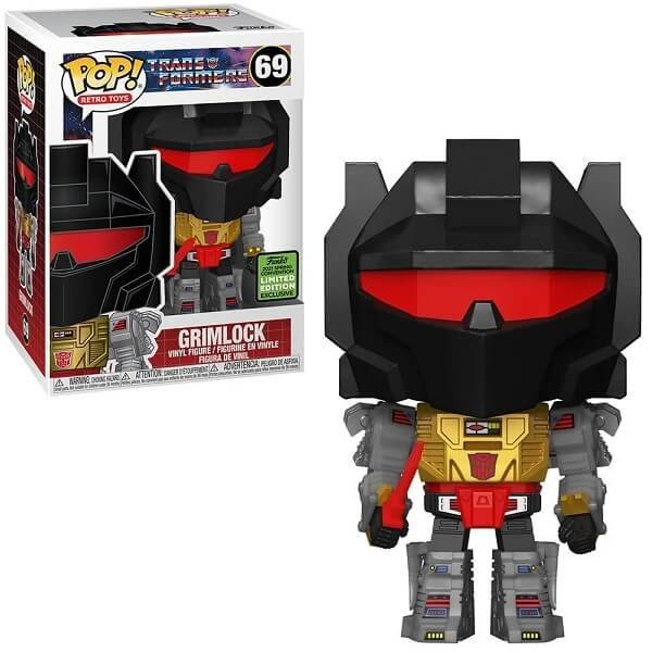 Funko POP Retro Toys Transformers - Grimlock 69 Vinyl Figure 2021 Spring Convention Exclusive 