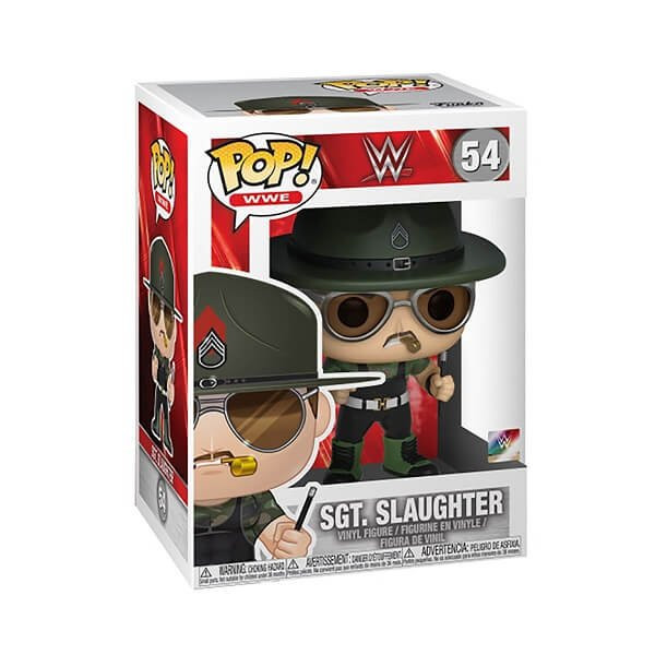 Funko POP WWE - Sgt. Slaughter 54 Vinyl Figure 