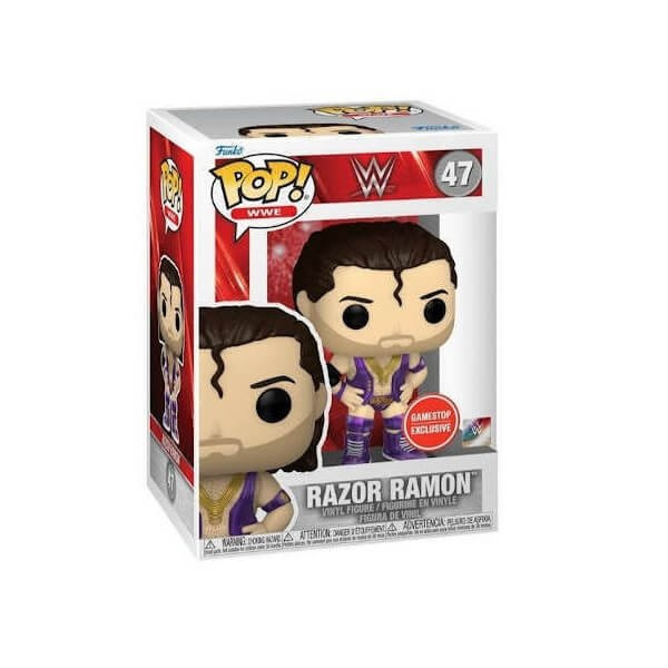 Funko POP WWE - Razor Ramon 47 Vinyl Figure GameStop Exclusive