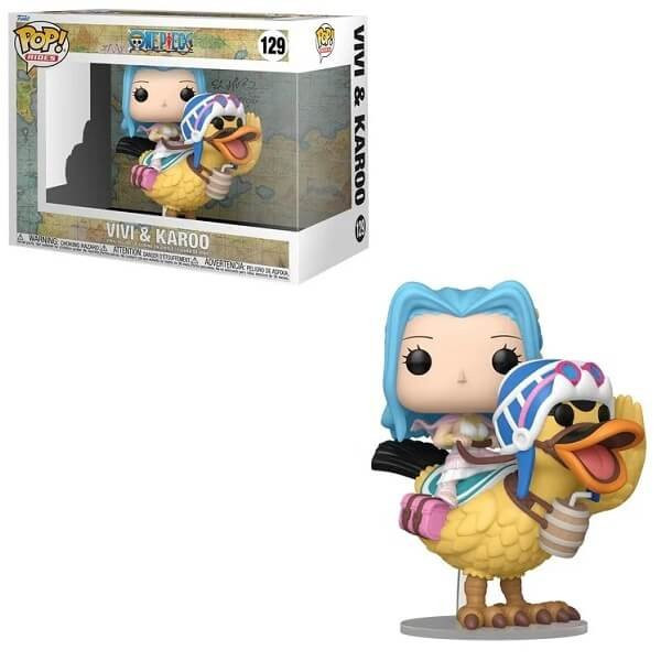 Funko Pop Rides One Piece - Vivi & Karoo 129 Vinyl Figure