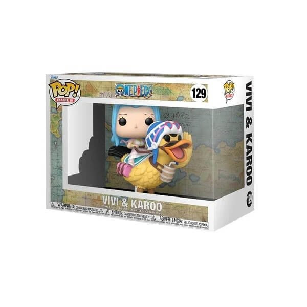 Funko Pop Rides One Piece - Vivi & Karoo 129 Vinyl Figure
