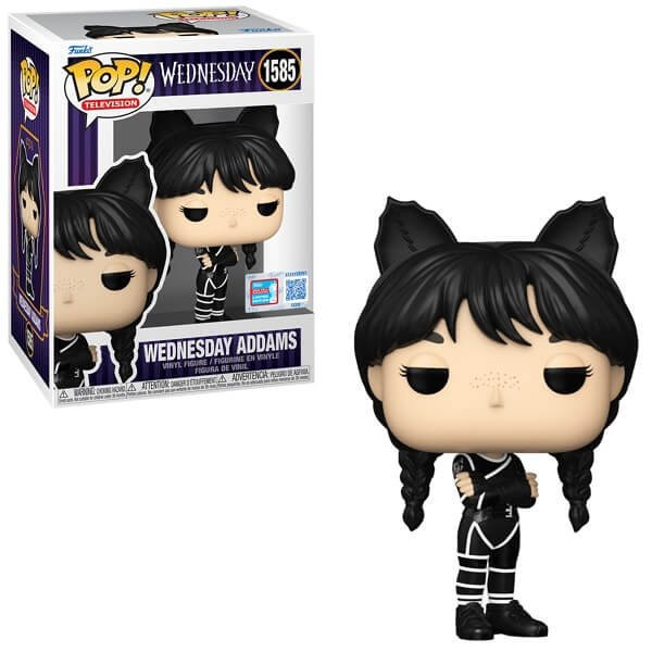 Funko POP Television Wednesday - Wednesday Addams 1585 Vinyl Figure 2024 Fall Convention Exclusive