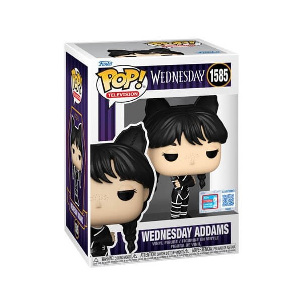 Funko POP Television Wednesday - Wednesday Addams 1585 Vinyl Figure 2024 Fall Convention Exclusive