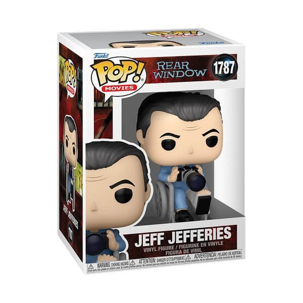 Funko POP Movies Rear Window - Jeff Jefferies 1787 Vinyl Figure