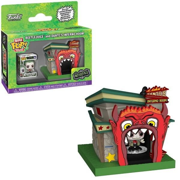 Funko Bitty POP Towns Beetlejuice - Beetlejuice και Dante's Inferno Room Vinyl Figure
