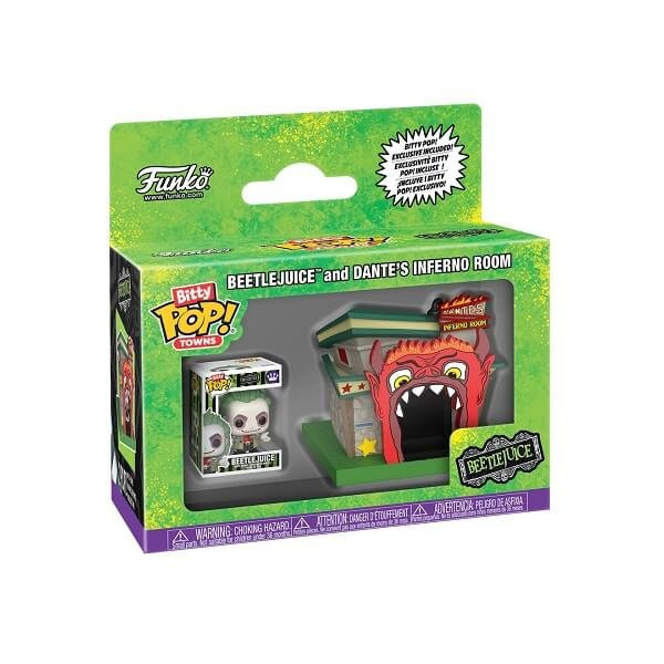 Funko Bitty POP Towns Beetlejuice - Beetlejuice και Dante's Inferno Room Vinyl Figure