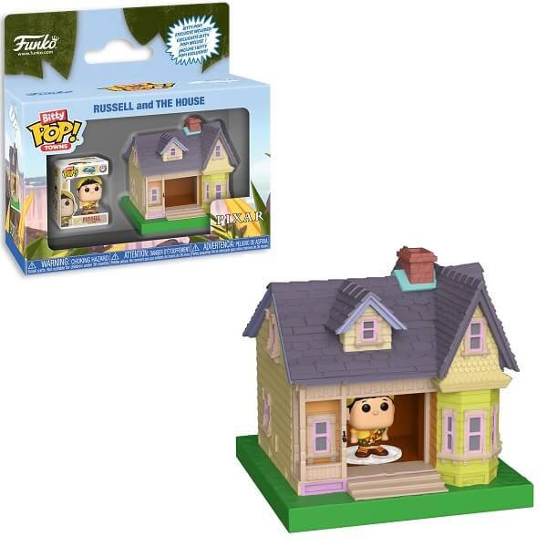 Funko Bitty POP Towns Disney Up - Russell and the House Vinyl Figure
